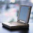 open laptop
